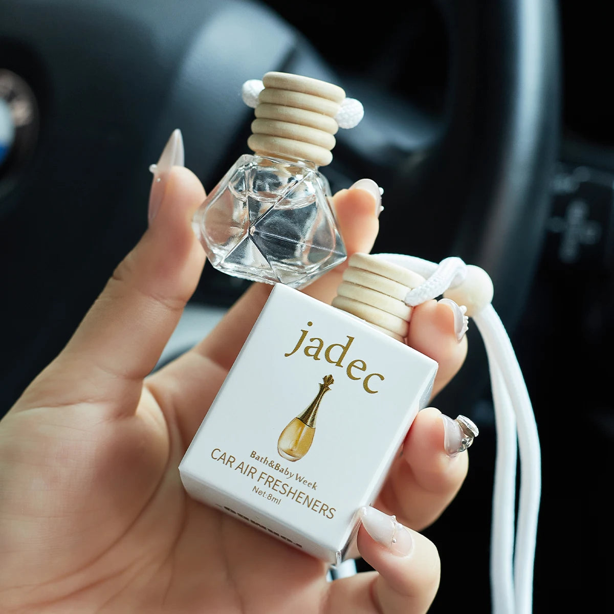 Perfume Car Perfume, a Car Fragrance Used for Car Interior Accessories, a Long-Term Car Air Freshener, Keep charming and Fres