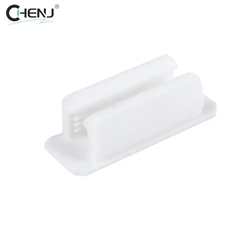 Self-Adhesive Silicone Pen Clip Wall Mounted Pencil Clip Desktop Marker Pen Ballpoint Pen Storage Holder Home Office Organize
