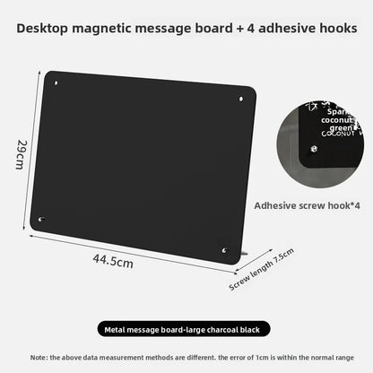 Extra-large magnetic blackboard plan board,reusable memo planning sheet,wall-mounted desk type,suitable for home office,kitch