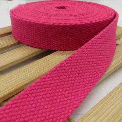 5M Cotton Webbing Suspenders Craft Supplies DIY Decorative Sewing Fabric Crafts Nylon Webbing Pet Rope Backpack Accessories