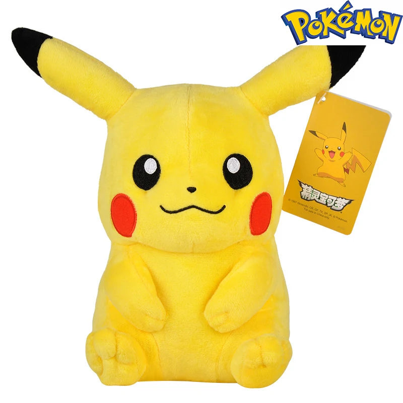 Anime Kawaii Dragonite Stuffed Toys Cartoon&Cute Plush Dolls Throw Pillow Birthday Gift for Kids Friends Boys Home Decoration