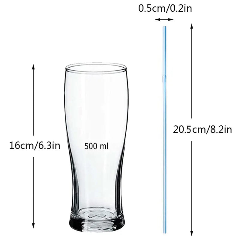50-1000Pcs Multicolor Drinking Straws rietjes Milk Tea Bar Party Wedding Kitchen Home Accessories Beverage Black Straw
