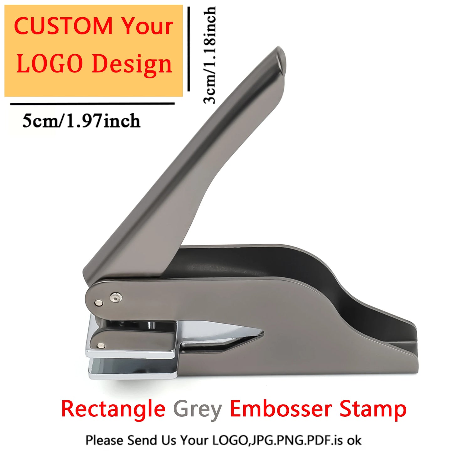 Personalized Book Embossers Stamp Custom Library Book Embosser with Name Logo Design Embossing Stamp Company Wedding Seals DI