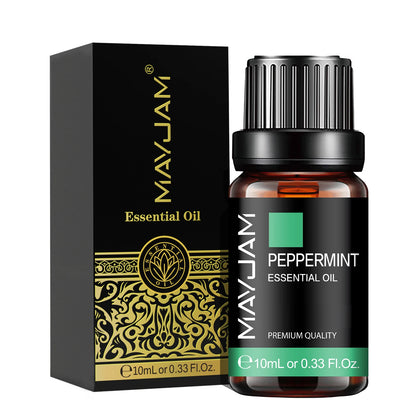 MAYJAM 10ML Essential Oil Lavender Jasmine Eucalyptus Vanilla Sandalwood Bergamot Rosemary Citronella Cinnamon Fragrance Oil 