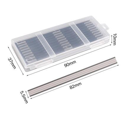 Carbide Planer Blades, 82mm TCT Knife Set, Replacement Blades for Handheld Planers, Durable Wood Cutting Tools, Compatible wi