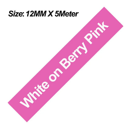 1 piece Replacement Brother Label Ribbon 231 131 431 531 631 731 831 931 Laminated TZ-231 Label Printer 12mm Label Tape - Whi