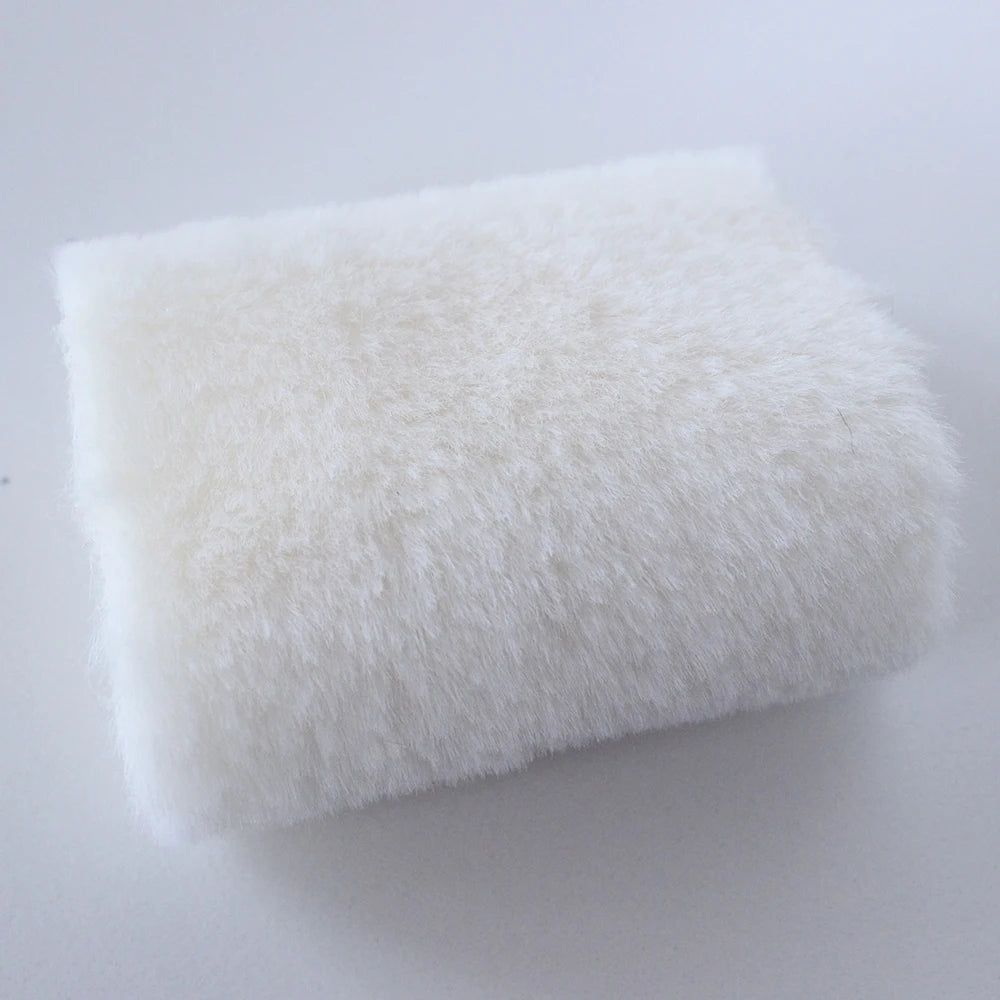 DIY 5MM Plush Fabric Encryption Thickening fabric solid Solf Atrtificial Fur Patchwork bags Doll clothing Decoration material