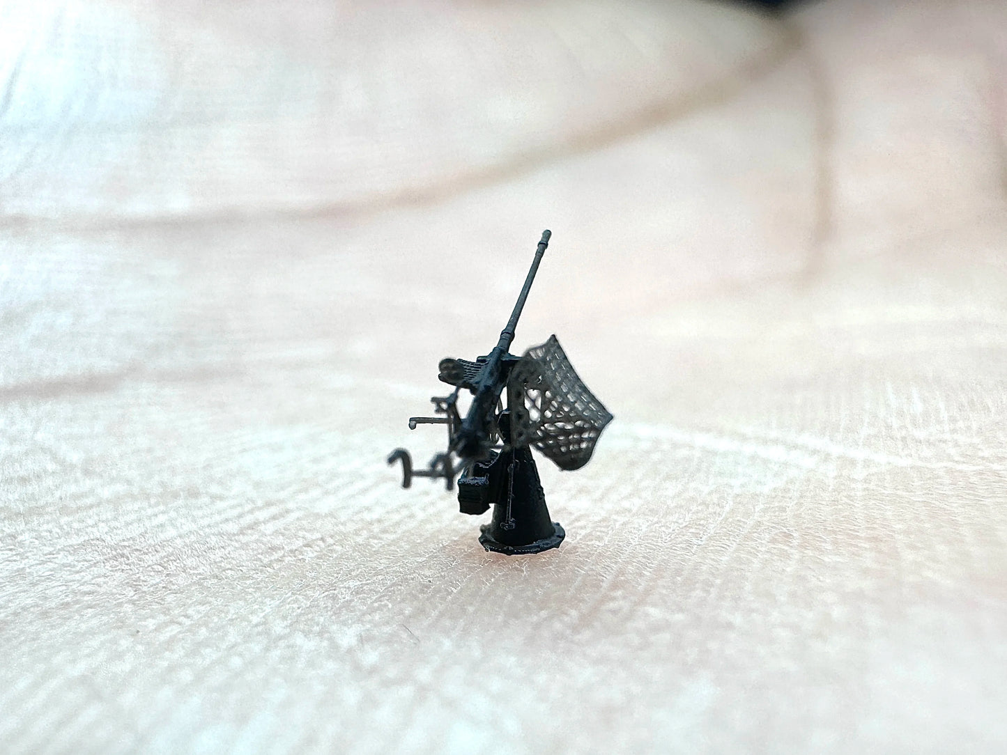 MUYI model 1/350 1/700 Military 20mm C/30 AA Guns (Firing State) Base Type: SL C/30 Single Mount Hobby DIY Accessories