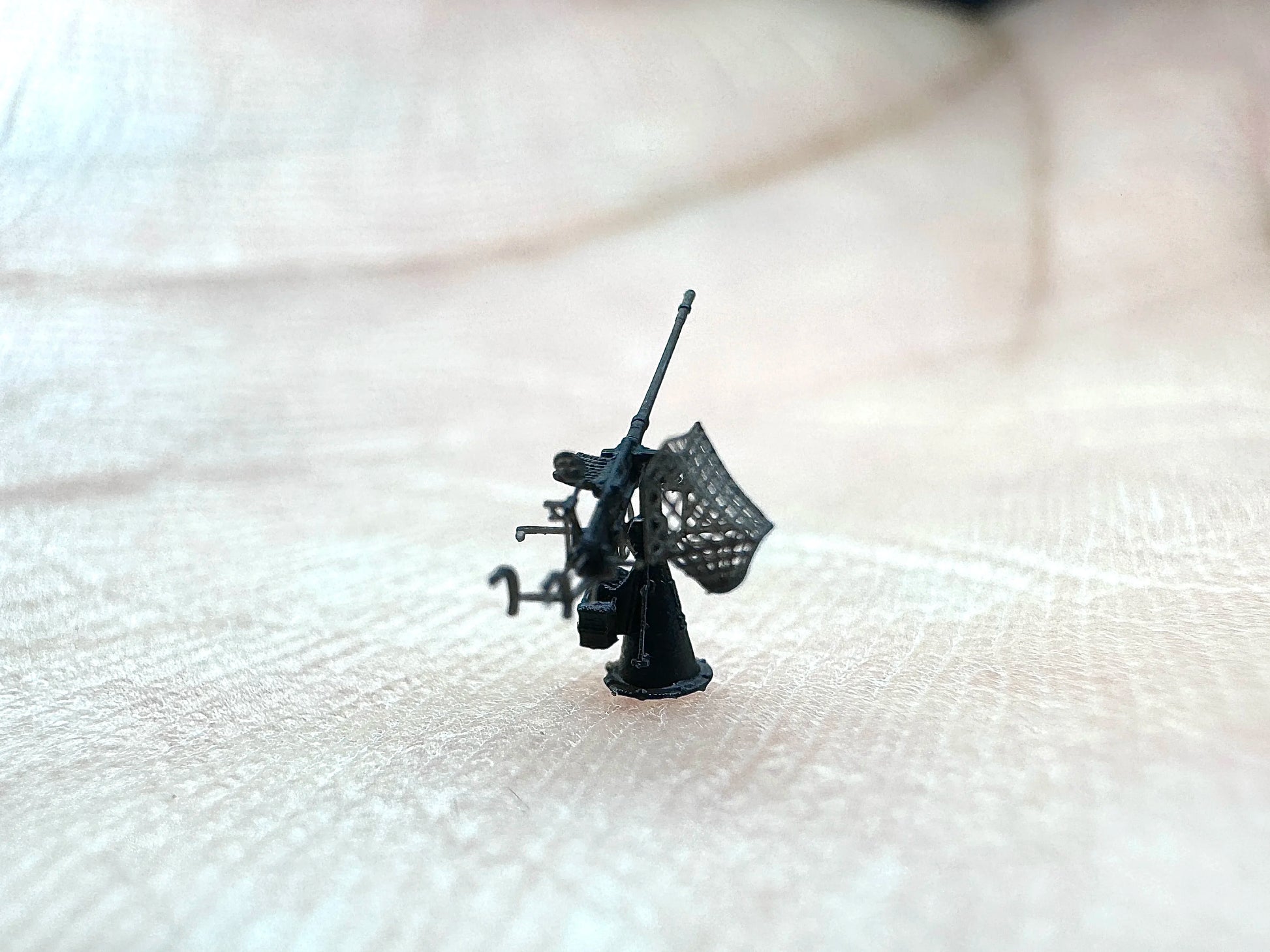 MUYI model 1/350 1/700 Military 20mm C/30 AA Guns (Firing State) Base Type: SL C/30 Single Mount Hobby DIY Accessories