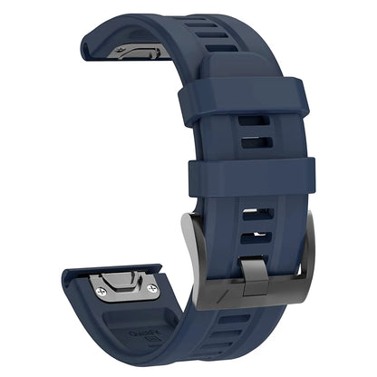 QuickFit 22mm 26mm Strap for Garmin Epix Gen 2 Silicone Band for Garmin Fenix 7 7X 5Plus 6XPro Enduro 2 Bracelet Watchband - 
