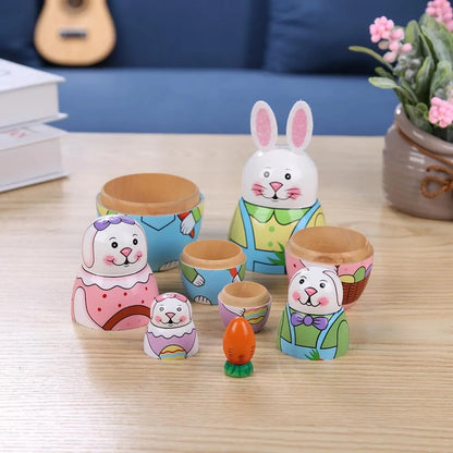 Craft Supplies Home Bedroom Nesting Doll Matryoshka Dolls Toys Wooden Russian Nesting Doll Russian Nesting Stacking Dolls