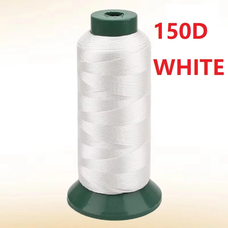 Heavy Duty Thread 1500 Yards 210D/3 All Purpose High Strength Polyester Sewing Thread for Weave Upholstery Jeans Beading Purs