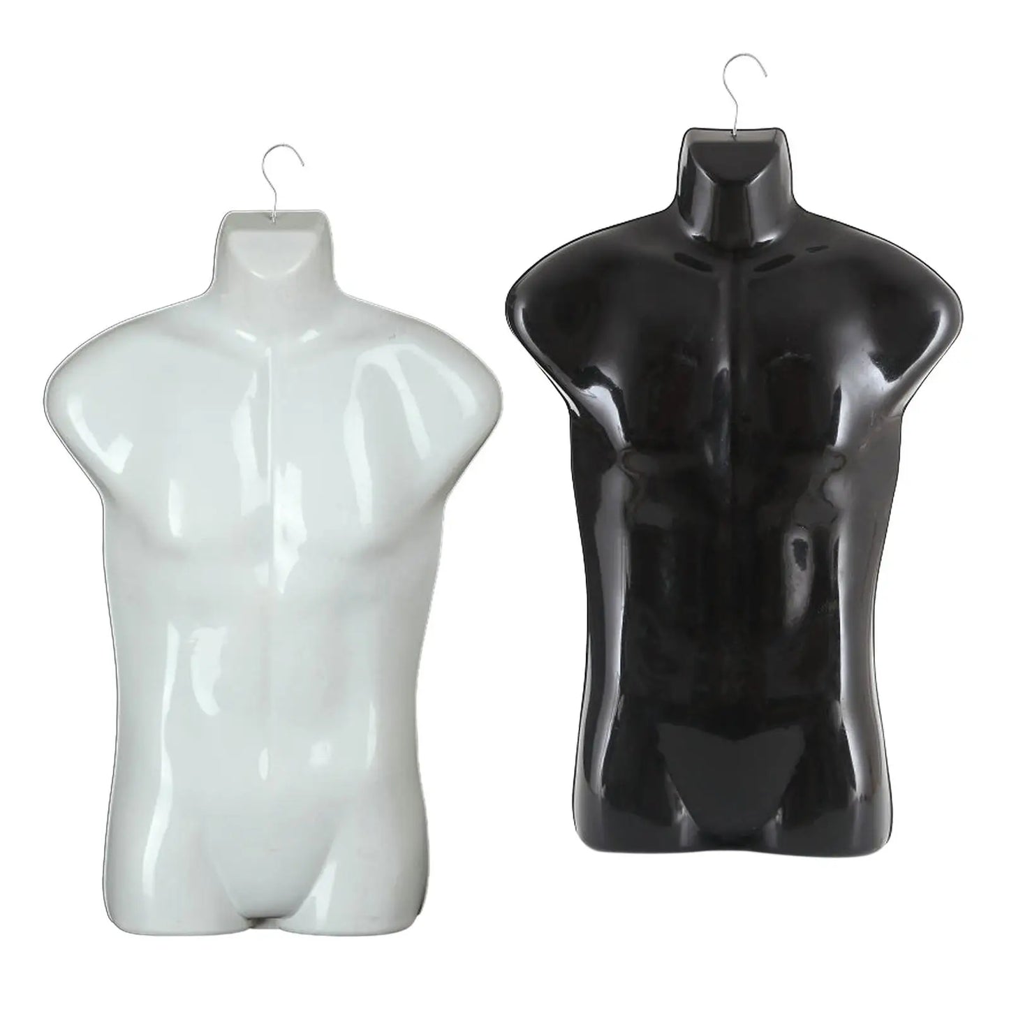 Male Mannequin Hanger Fashion Body Manikin for Garment Vendors Market Commercial