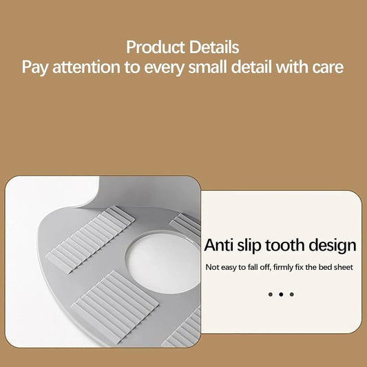 8/4Pcs Heavy Duty Bedsheet Corner Tightener Clips Materials Durable and Reliable Bed Sheet Grippers for Protectors