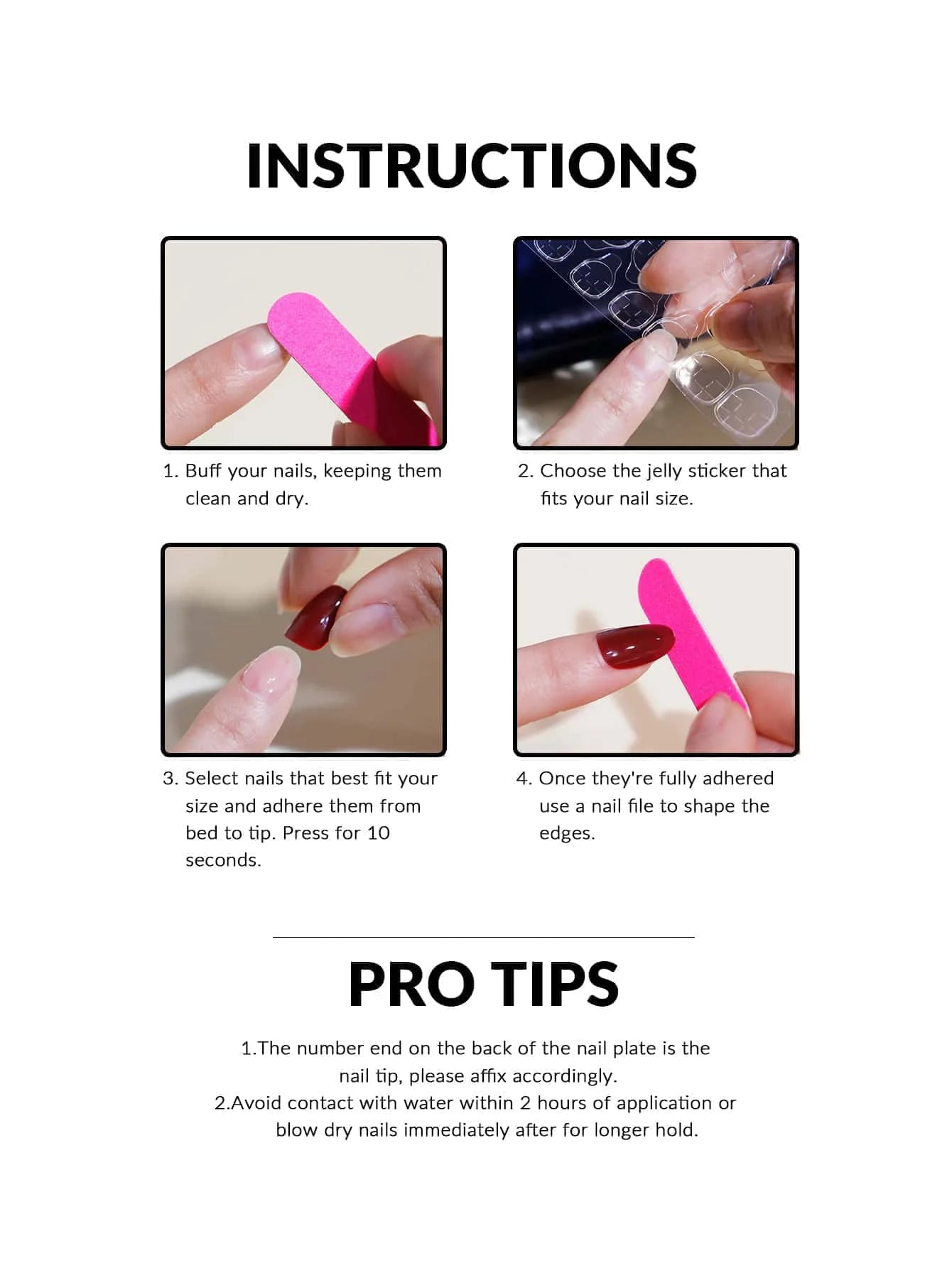 24PCS/ Almond Fake Nails Instantly Upgrade Your Look, Pink and White Set Off by Gold Lines, Simple and Generous, Suitable for