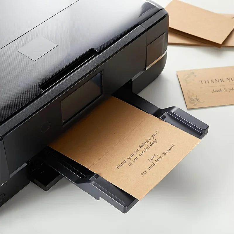 20/50pcs Premium Kraft Paper Envelopes - Perfect for DIY Greeting Cards, Wedding Invitations & Birthday Notes