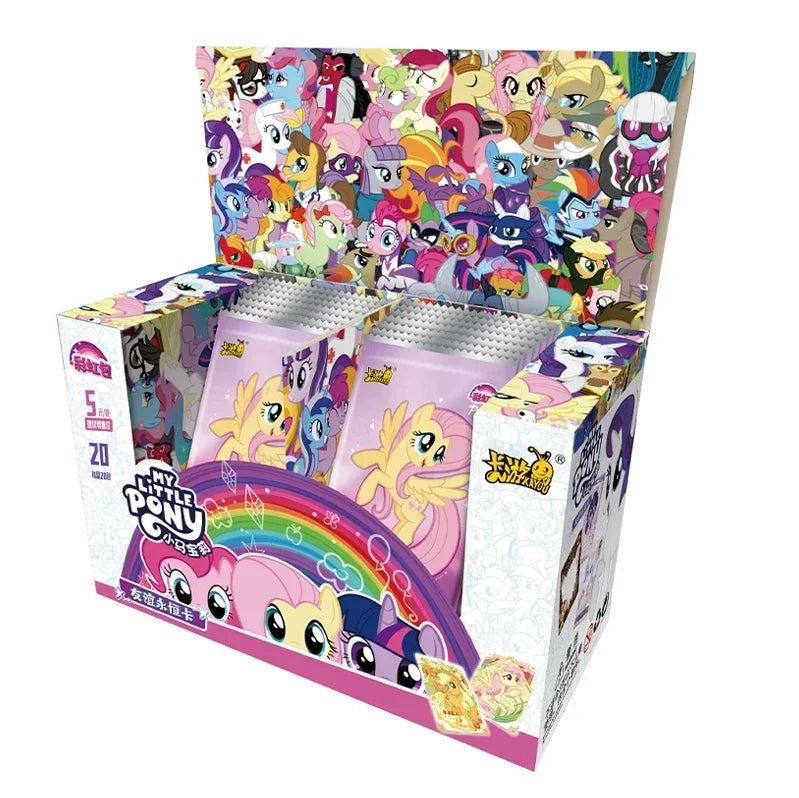 KAYOU Genuine My Little Pony Card 40th Anniversary Limited Friendship Eternal Card Rare SC SGR Cards Toy Gift Princess Card -