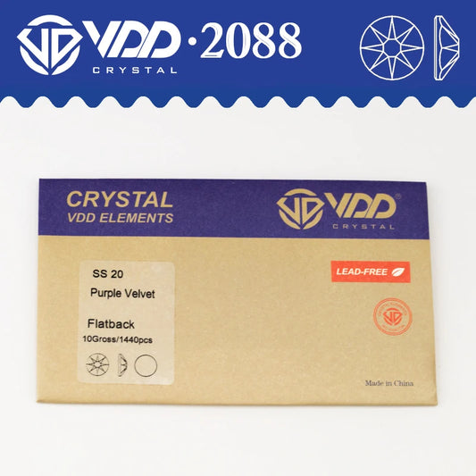 VDD SS16-SS30 AAAAA 2088 Rhinestones Crystal Flatback 8 Big 8 Small 16cut Stones For DIY Crafts Nail Art Decoration