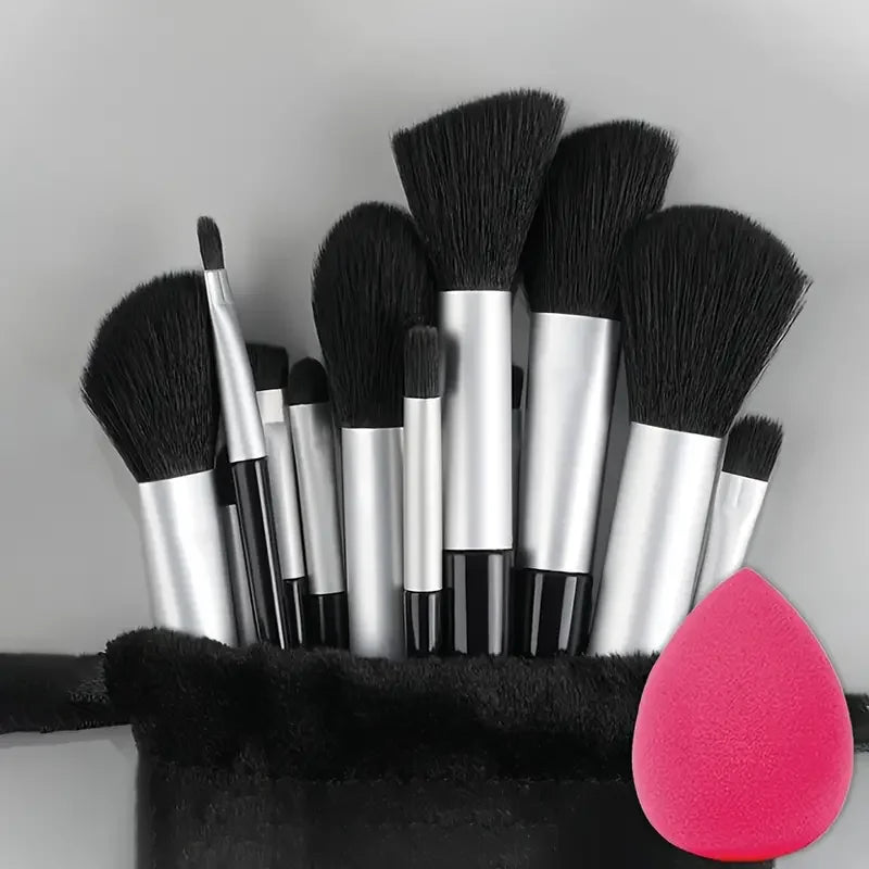 NEW 13PCS Makeup Brush Set Soft Fluffy Eye Shadow Foundation Blush Highlighter Concealer Brush Female Beauty Tool Christmas G