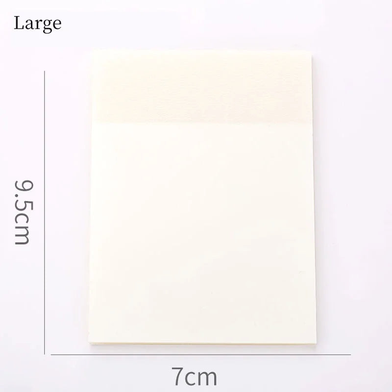 50Pcs Gel Nail Polish Palette Paper Disposable Nail Art Sticker Gel Polish Mixing Drawing Paper DIY Display Manicure Tools - 