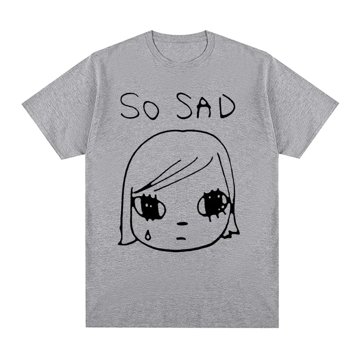 Yoshitomo Nara Sad Vintage T-shirt Japan Party Cotton Men T shirt New Tee Tshirt Womens Tops