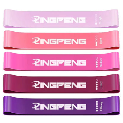 Different Resistance Bands Yoga Band Fitness Exercise Training Hip Tension Band Leg Squat Dance Elastic Loop Stretch Band - 5