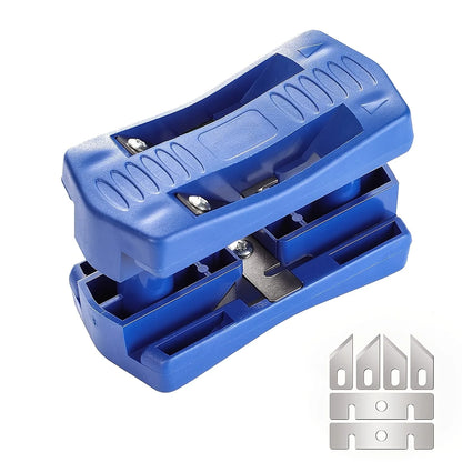 Handle Edge Trimmer Edgebanding End Banding Machine End Cutter Set for Wood Furniture Cabinet Manual Tail Trimming Tool Plast