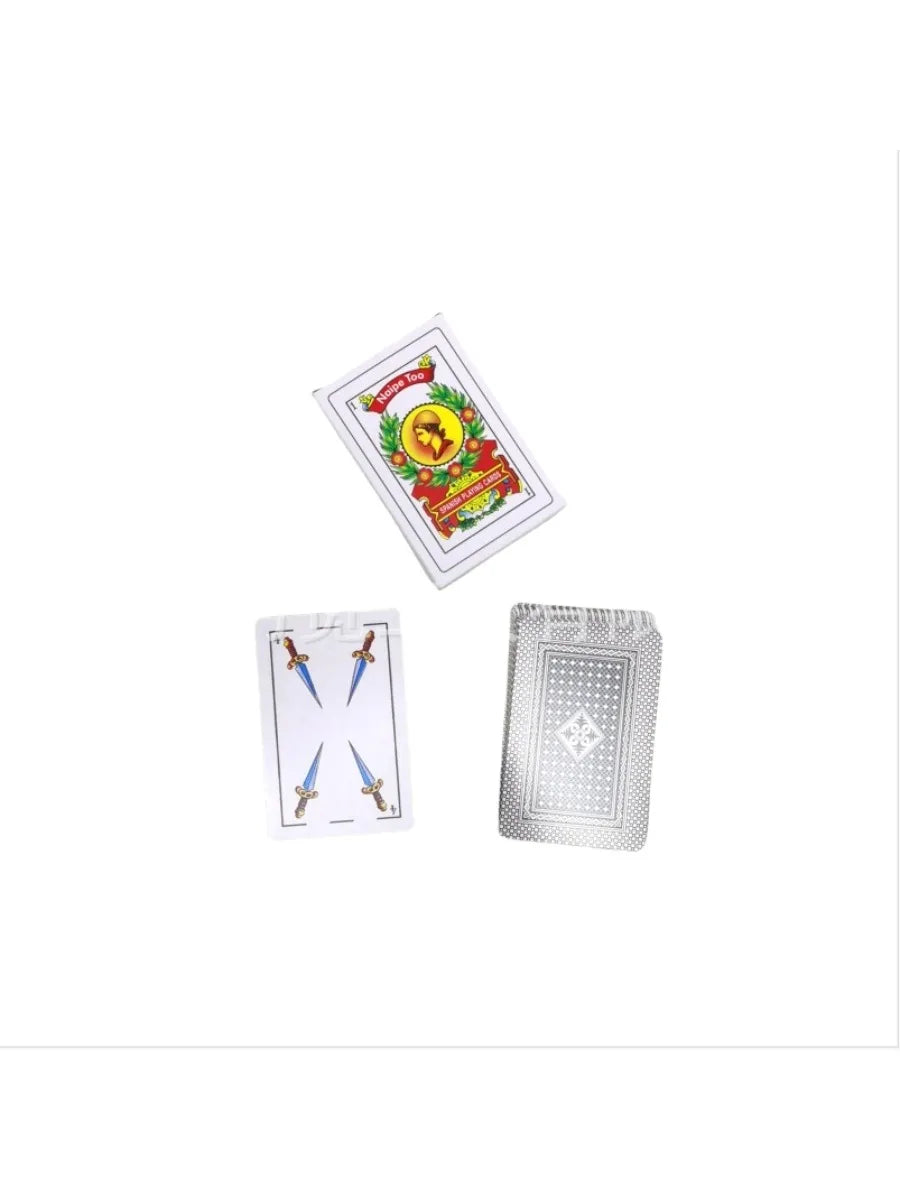 Fun Spanish Poker Game Card Paper Material 50 Cards Spanish Playing Cards Deck Family Party Board Game Magic Card For Party P