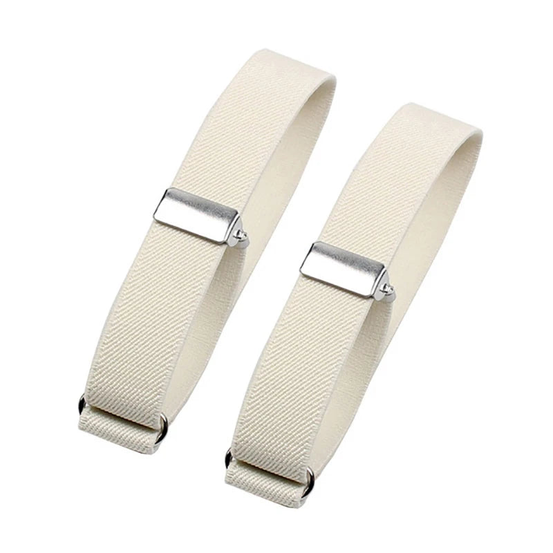 1Pair Fashion Adjustable Elastic Armband Shirt Sleeve Holder Women Men Arm Cuffs Bands for Party Wedding Clothing Accessories