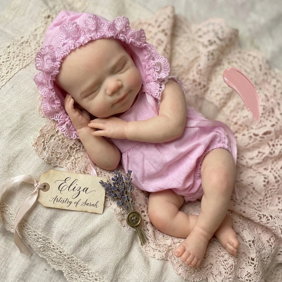 OtardDolls 13 Inch Pascale Soft Silicone Girl Bebe Newborn Baby реборн For Birthday Gifts Handmade Newborn Baby Doll - Pascal