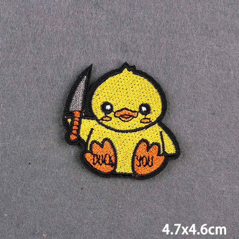 Warning Letters Embroidery Patches For Jeans Good Vibes Iron On Patch Thermoadhesive Patches For Clothes Applique Stickes Log