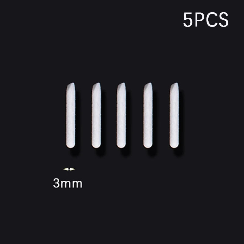 5pcs/lot Polyester Nibs for 3mm 5mm 6.5mm 8mm 10mm 30mm Barrels Tube Liquid Chalk Markers Paint Pen Accessories Replaceable N