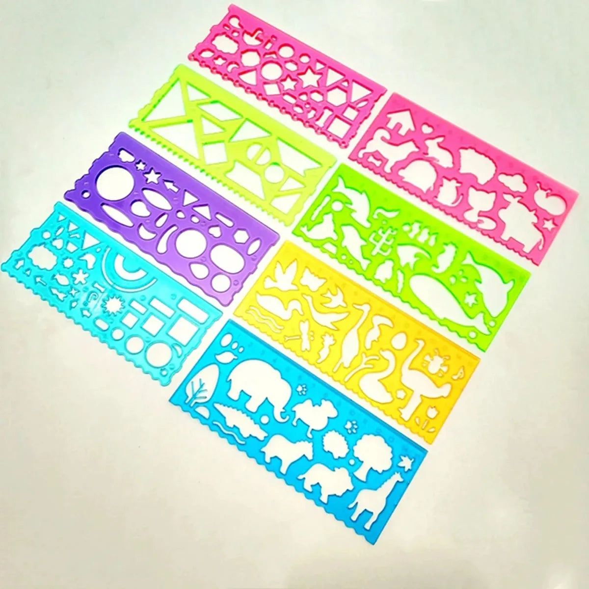 Geometry Spirograph Drawing Stencil Set Painting Template Ruler Art Craft Creative Children Kids Educational Toy Girls Boys G