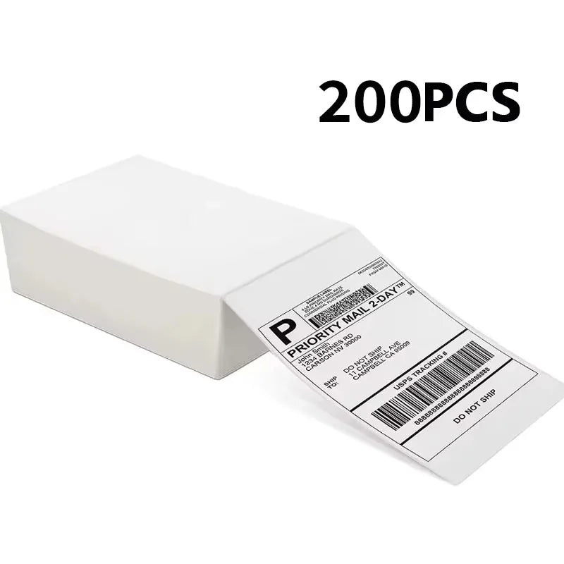 4"x6" inch Thermal Label Paper 100x150mm 100/500PCS For Thermal Shipping Labels DHL UPS Express Barcode For 9220/9210/246S/D2