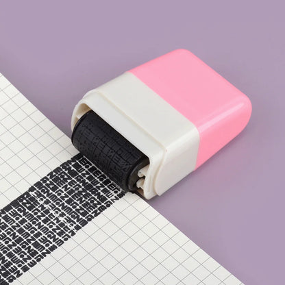 Theft Protection Roller Stamp for Privacy Confidential Data Guard Your Security Stamp Roller Privacy Seal Roller Theft Protec