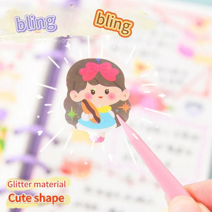 Kawaii Stickers for Kids Cute Stationary Aesthetic Diary Decoration Art Supplies Stickers for Scrapbooking Lot Korean Paper D