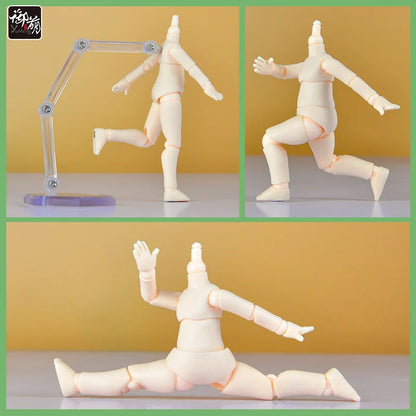 Original YMY 2nd Generation Body Doll Spherical Removeable Joint Body Doll For Penny, GSC, Molly, Obitsu 11, NendoroidS Head