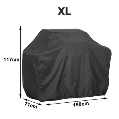 5 Size BBQ Grill Barbeque Cover Anti-Dust Waterproof Weber Heavy Duty Charbroil BBQ Cover Outdoor Rain Protective Barbecue Co