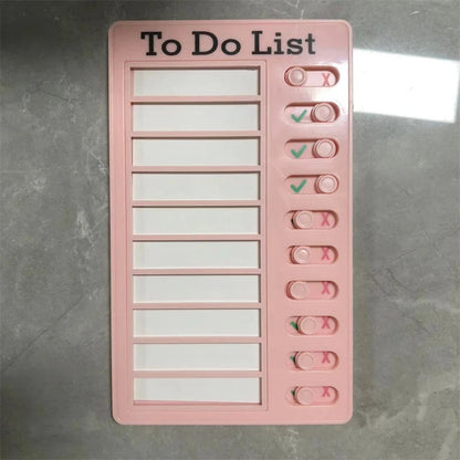 Reusable My Chores Checklist Task Board Daily Schedule Planner Memo Chore Chart Kid Responsibility Behavior Self Discipline C