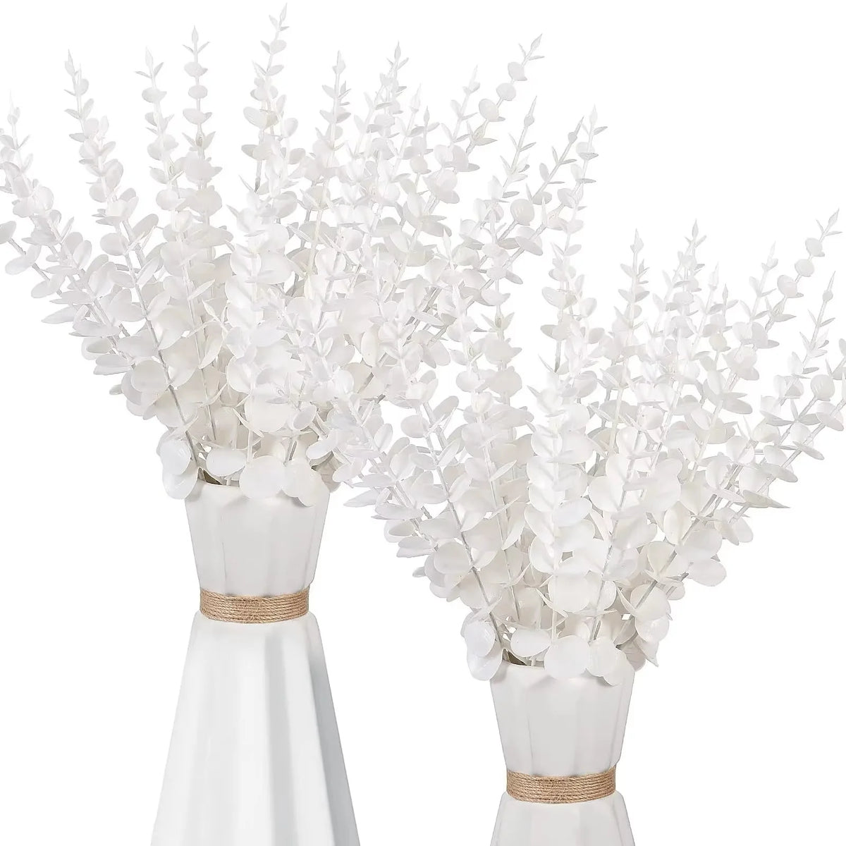 10pcs Eucalyptus Stems Artificial Eucalyptus Leaves for Home Flowers Bouquet Centerpiece Wedding Decoration Christmas Decor -