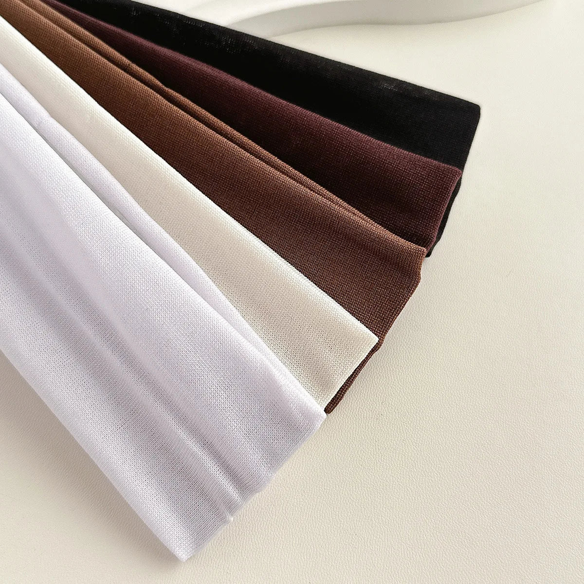 Four Seasons Solid Sports Headbands For Women Fitness Running Yoga Solid Color Elastic Hairbands Stretch Makeup Hair Accessor