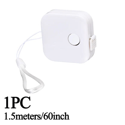 Sewing Tape Measure Dual Sided Retractable Ruler with Push Button Ruler for Weight Loss Medical Body Measurement Tailor Tool