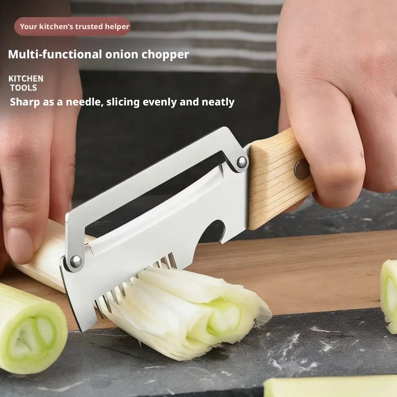 2026 New Paring Knife Ergonomic Wood Handle Knife Stainless Steel Vegetable Peeler with Wooden Handle 2-in-1 Fruit Potato Pee