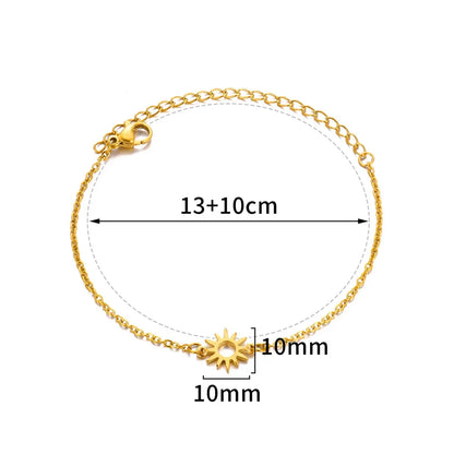 Anklets for Women Summer Beach Accessories Stainless Steel Imitation Pearl Chain Anklet Gold Color Leg Bracelets Bodychain Gi