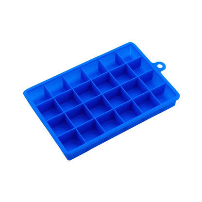 Silicone world Silicone Ice Cube Mold 15/24 Grids Square With Lids Trays Icecream Cold Drinks Whiskey Cocktails Tools Ice Mol