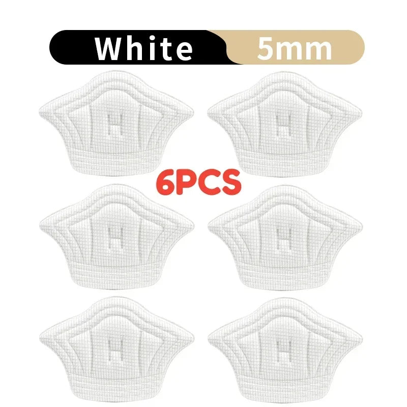 10pcs/set Insoles for Shoes Patch Heel Pads for Shoes Adjustable Size Feet Pad Insole Adhesive Back Sticker Shoes Insert Inso