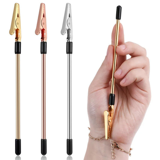 Bracelet Helper Tool Hook 3-Color Metal Set for DIY Crafts, Jewelry Making
