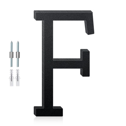 3-12inch Floating Aluminum House Numbers, Modern Metal House Address Numbers Letters, Aluminum Address Letters for Outside