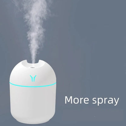 250ML USB Mini Air Humidifier Aroma Essential Oil Diffuser For Home Car Ultrasonic Mute Mist Maker Diffuser with LED Color La
