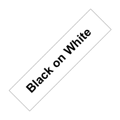 1 piece Replacement Brother Label Ribbon 231 131 431 531 631 731 831 931 Laminated TZ-231 Label Printer 12mm Label Tape - Bla